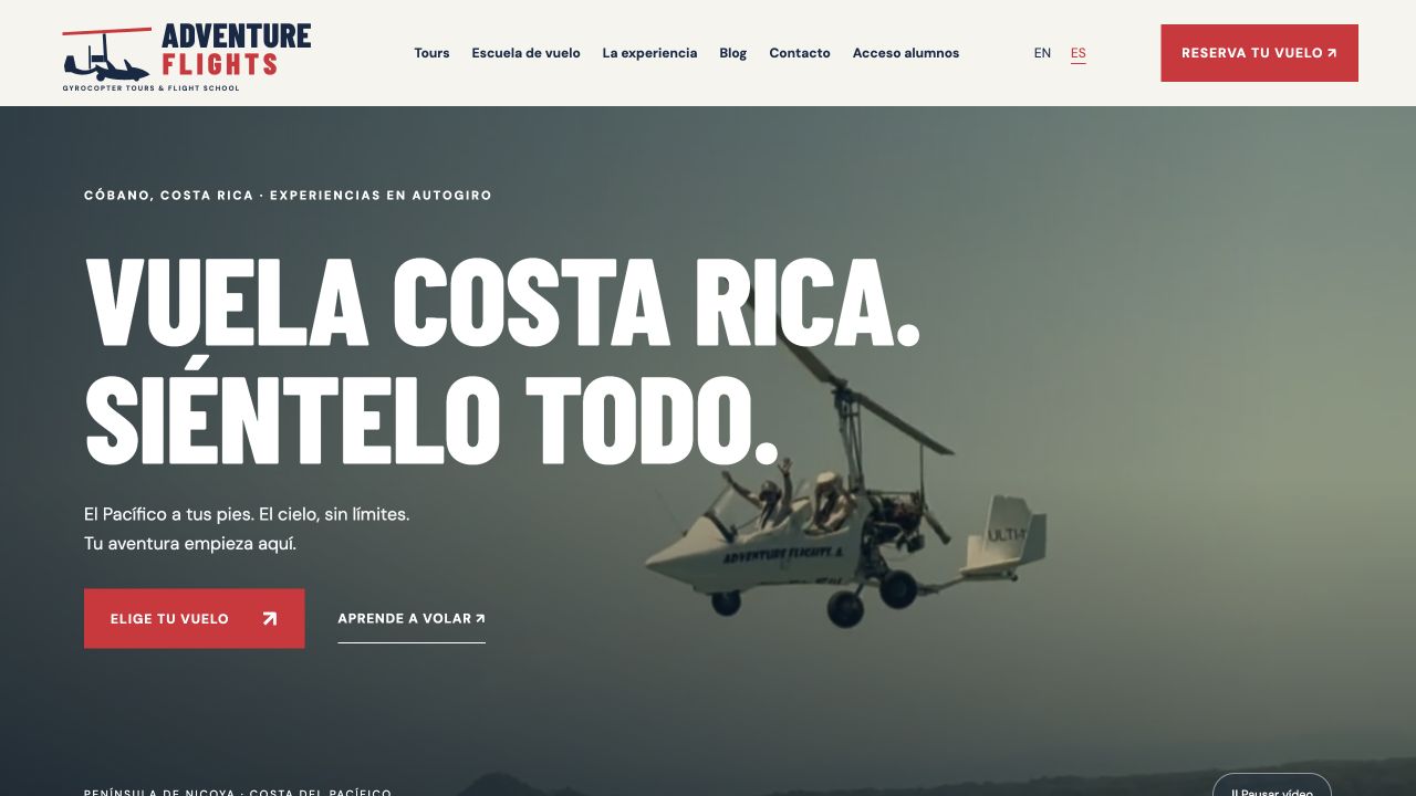 Proyecto real de Adventure Flights